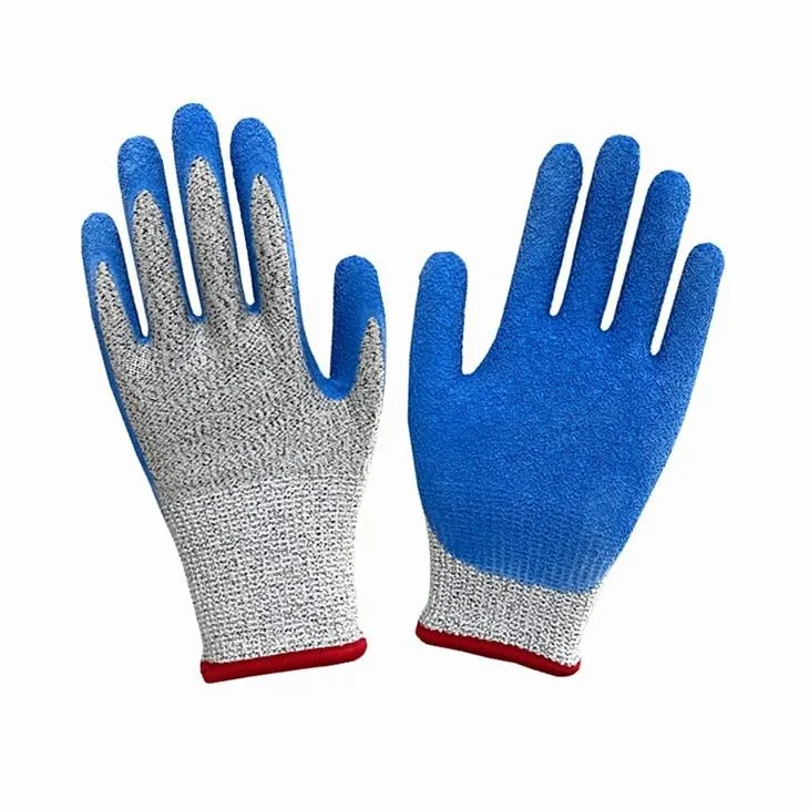 A5 Cut Resistant Anti Puncture Hand Gloves For Mechanical Work